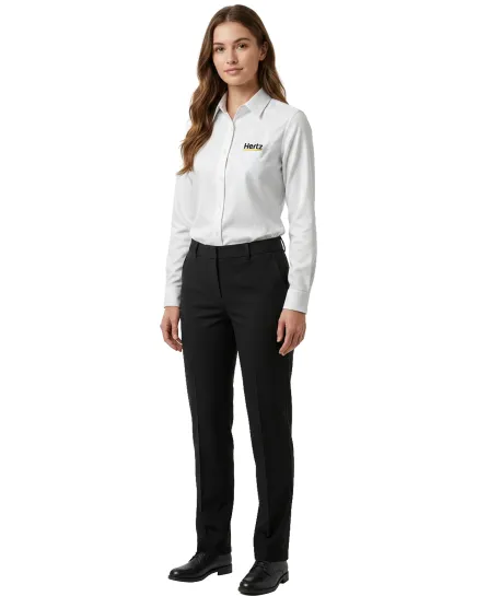Pantalon de costume - Noir - Femme