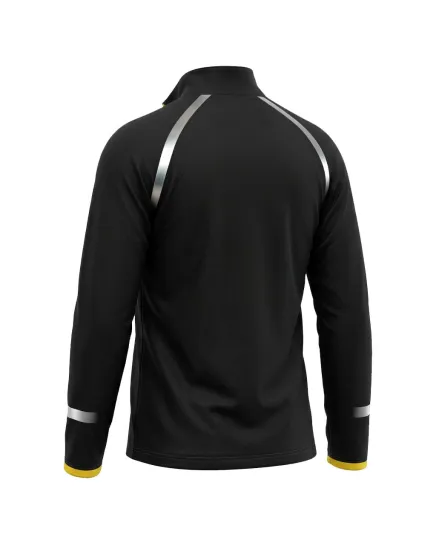 Sweat half zip - Noir - Unisexe