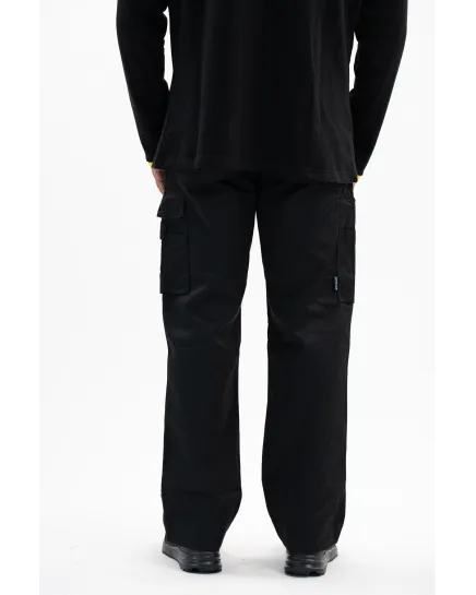 Pantalon cargo - Noir - Homme