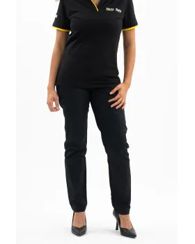 Pantalon comptoir - Noir - Femme