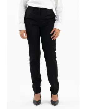 Pantalon de costume - Noir - Femme