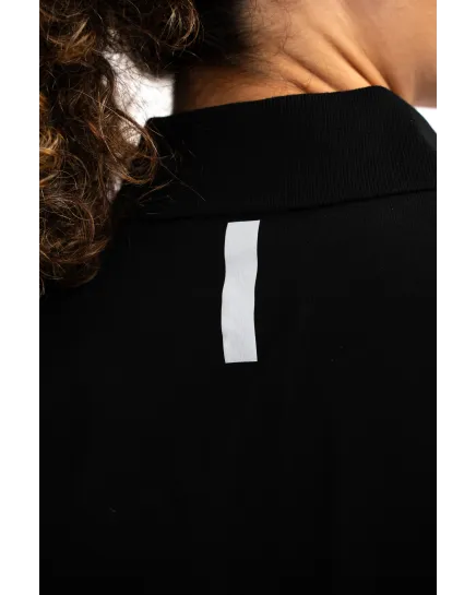 Polo manches courtes - Noir - Femme