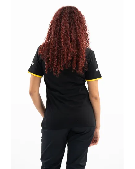 Polo manches courtes Thrifty - Noir - Femme (Espagne)