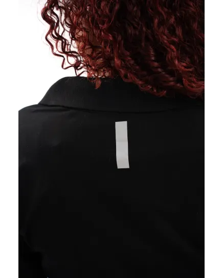 Polo manches longues Thrifty - Noir - Femme (Espagne)