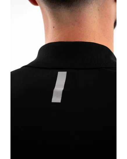 Polo manches longues Thrifty - Noir - Homme (Espagne)